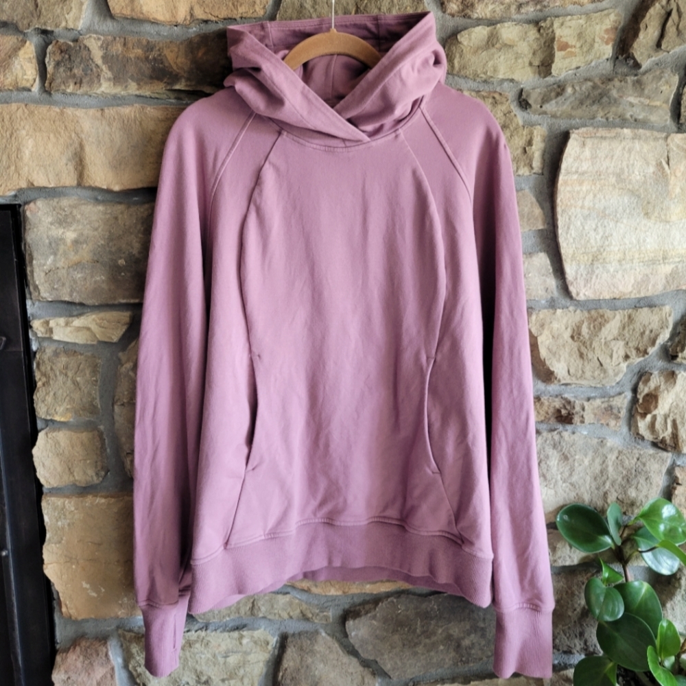Lululemon Scuba Pullover 8 Figue Stretch